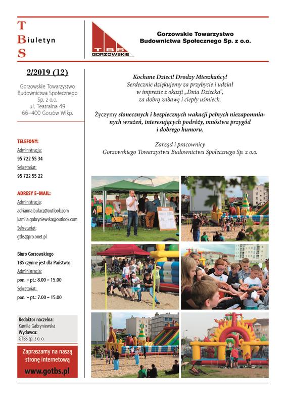 Read more about the article Biuletyn 2/2019